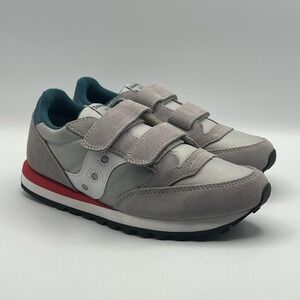 Saucony Jazz Double Hook Loop Gray Slip On Shoes - Kids Toddler Size 2.5